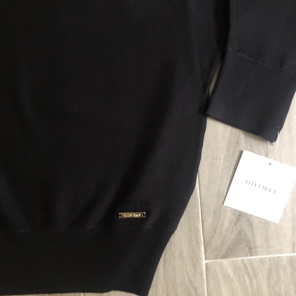 Ellen Tracy Size Small Black Pullover Sweater New - Picture 4 of 8